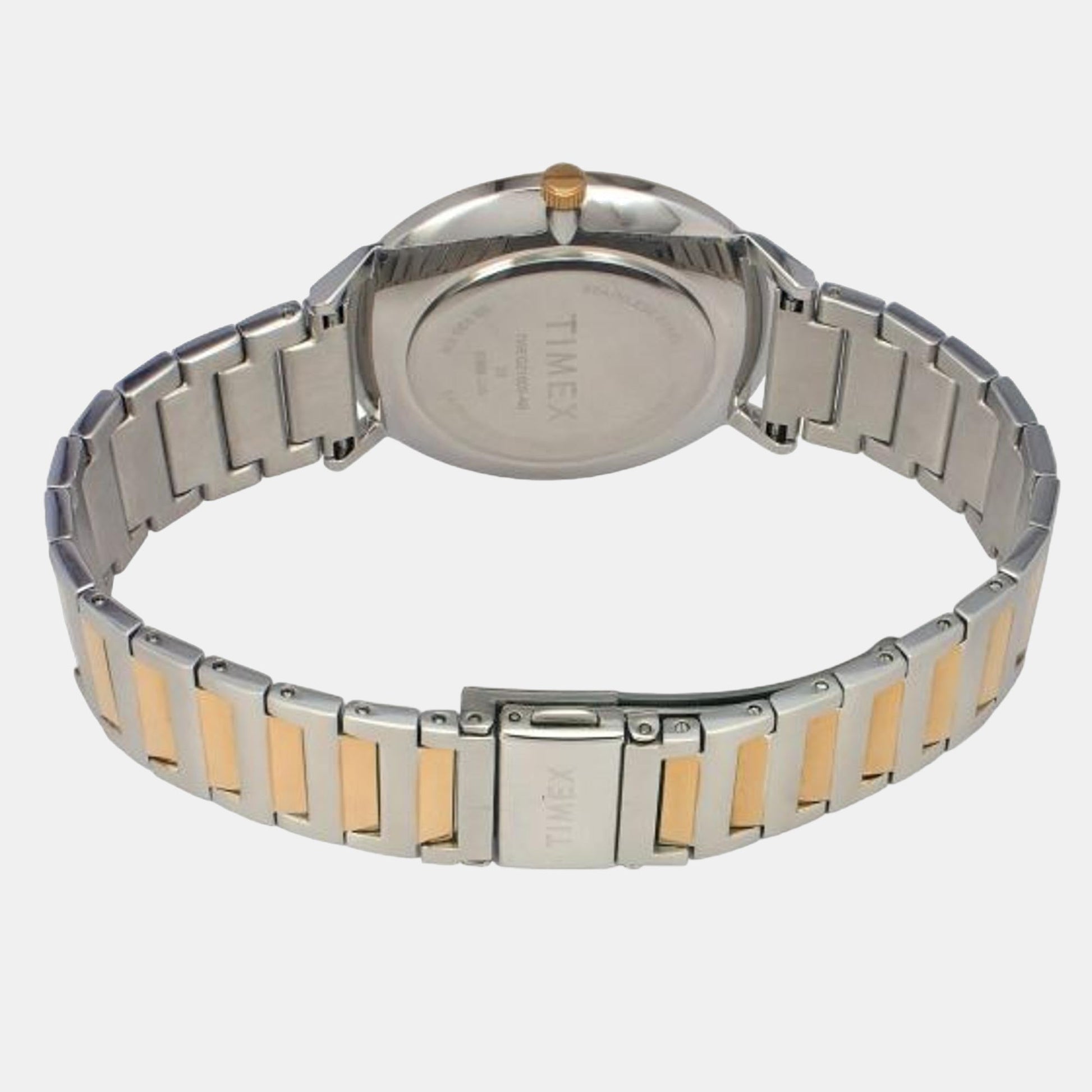 Fashion Men Quartz Black Dial Analog Stainless Steel Watch TWEG21905