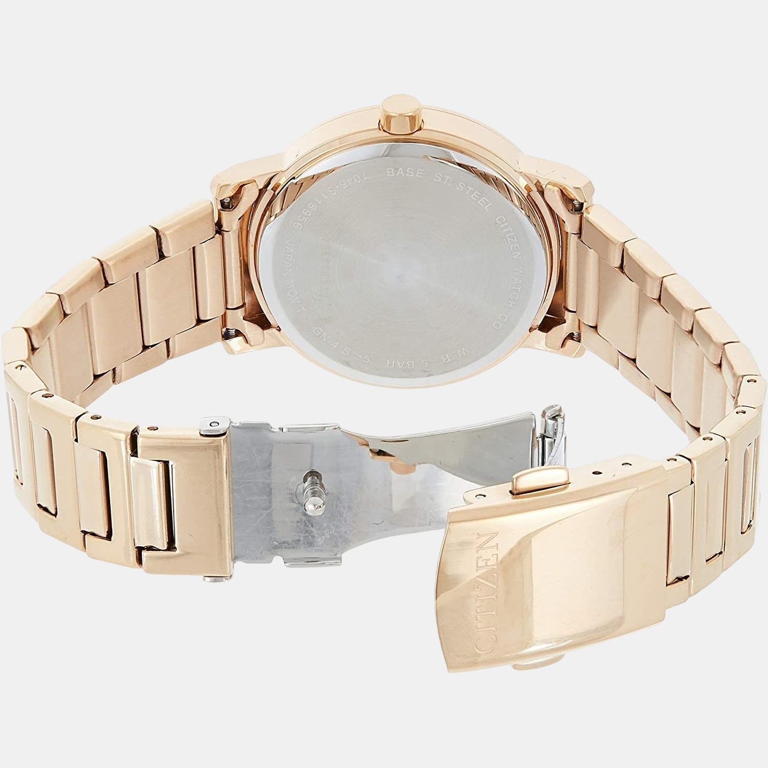 Citizen X Women Quartz Brown Dial Analog Stainless Steel Watch EQ9063-55X