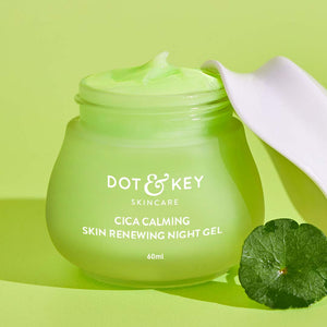 Cica & Niacinamide Night Gel for Oily & Acne Prone Skin