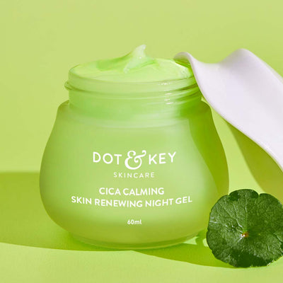 Cica & Niacinamide Night Gel for Oily & Acne Prone Skin