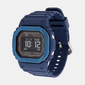 G-Shock Men Quartz Blue Dial Digital Resin Watch G1407