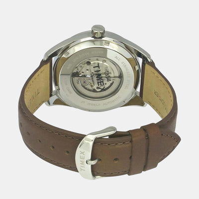 E Class Men Quartz Green Dial Analog Leather Watch TWEG17507