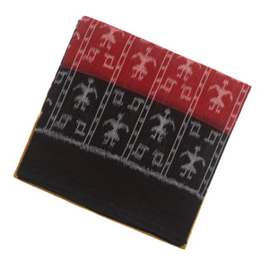 Oil Mustard Handloom Orissa Cotton Saree With Contrast Border