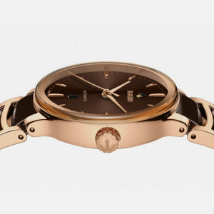 Centrix Unisex Automatic Brown Dial Analog Stainless Steel Watch R30018712