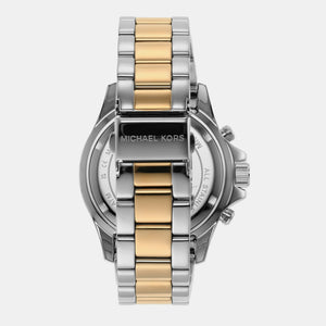 Everest Women Quartz Black Dial Chronograph Stainless Steel Watch MK7209