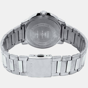 Enticer Men Quartz Black Dial Analog Stainless Steel Watch A2116
