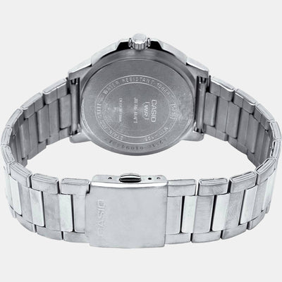 Enticer Men Quartz Black Dial Analog Stainless Steel Watch A2116