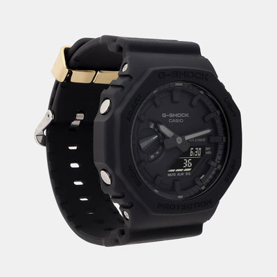 G-Shock Men Quartz Black Dial Analog-Digital Resin Watch G1412