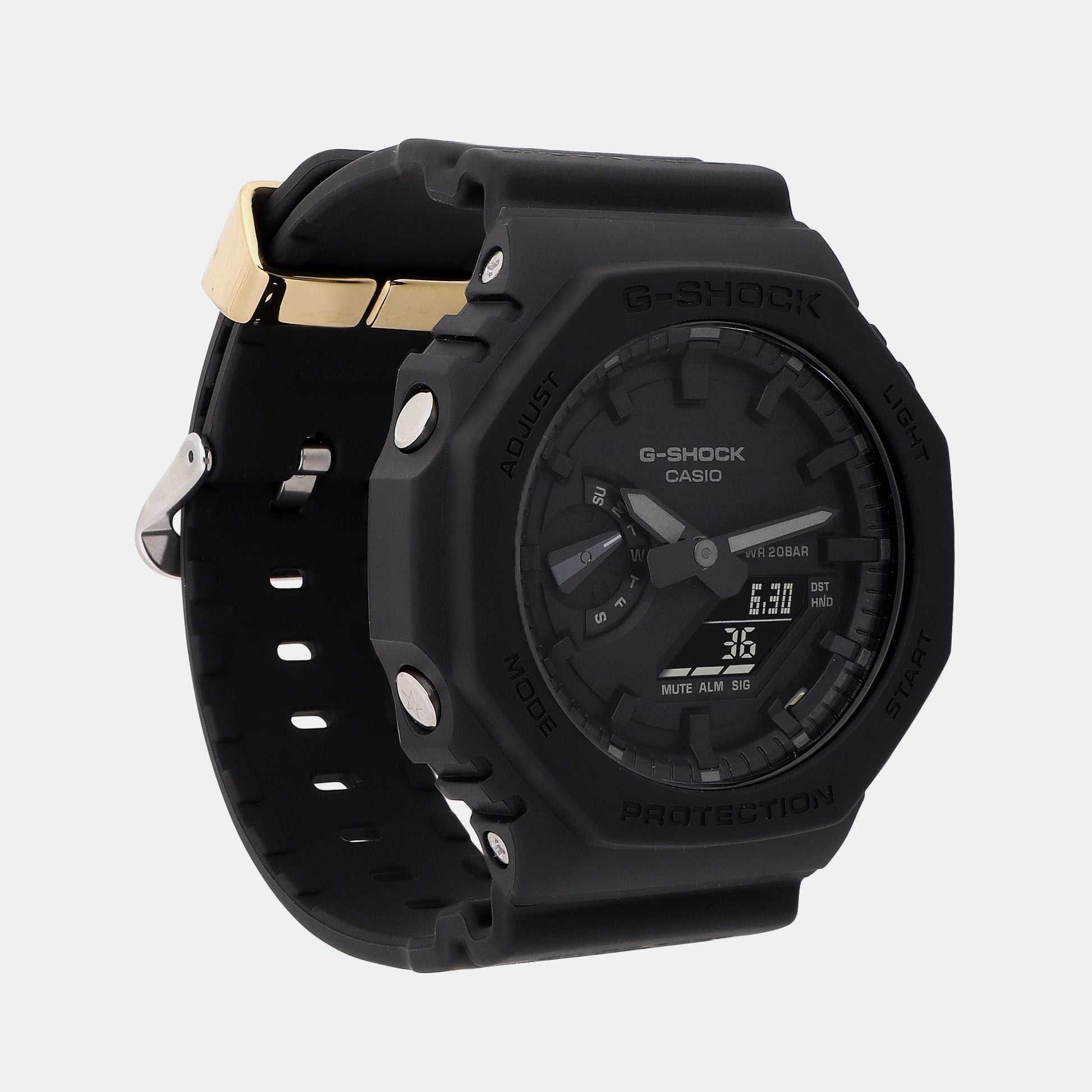 G-Shock Men Quartz Black Dial Analog-Digital Resin Watch G1412