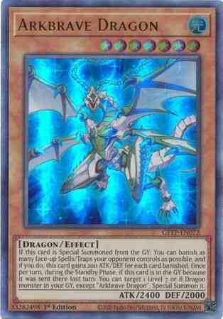 Arkbrave Dragon - GFTP-EN072 - Ultra Rare - 1st Edition