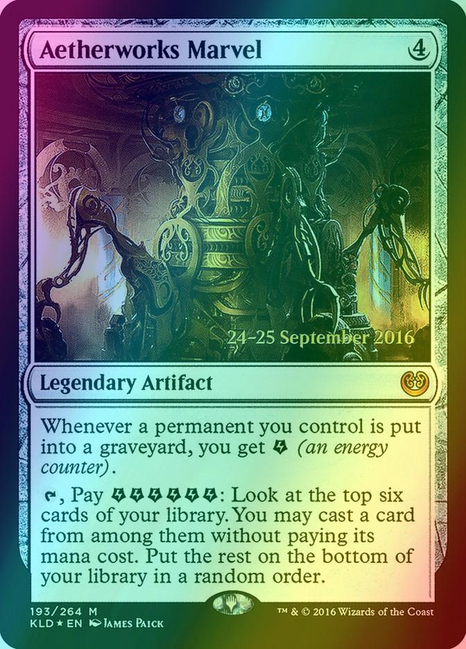 Aetherworks Marvel [193s] [Kaladesh Promos] [Foil]