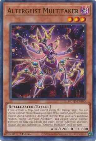 Altergeist Multifaker - MGED-EN095 - Rare - 1st Edition