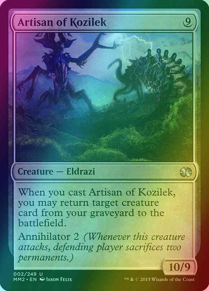 Artisan of Kozilek [Modern Masters 2015] [Foil]