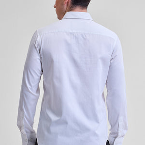 White Embellished Shirt