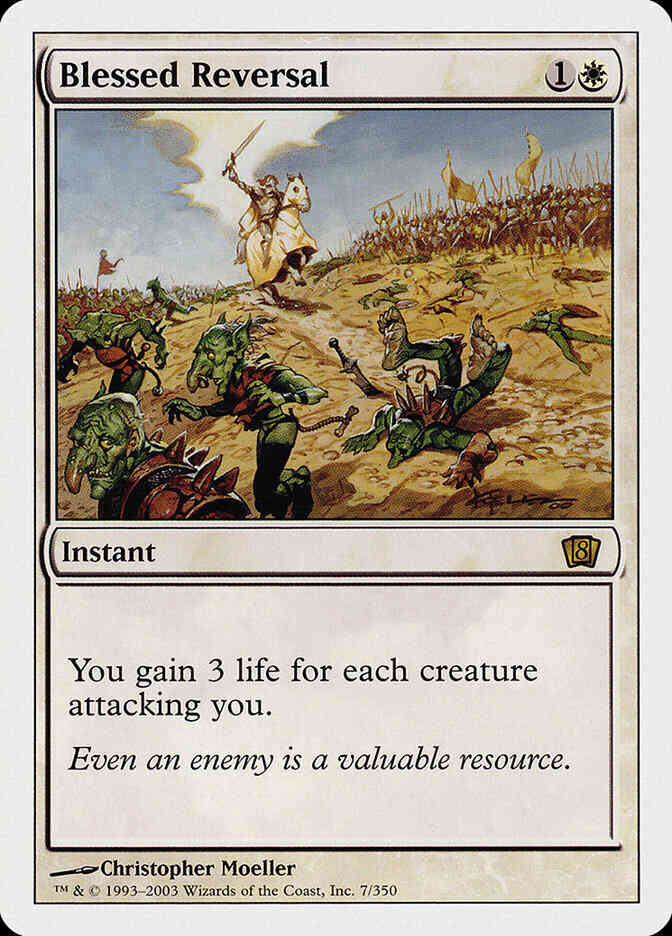 Blessed Reversal [7] [Eighth Edition] [Non-Foil]
