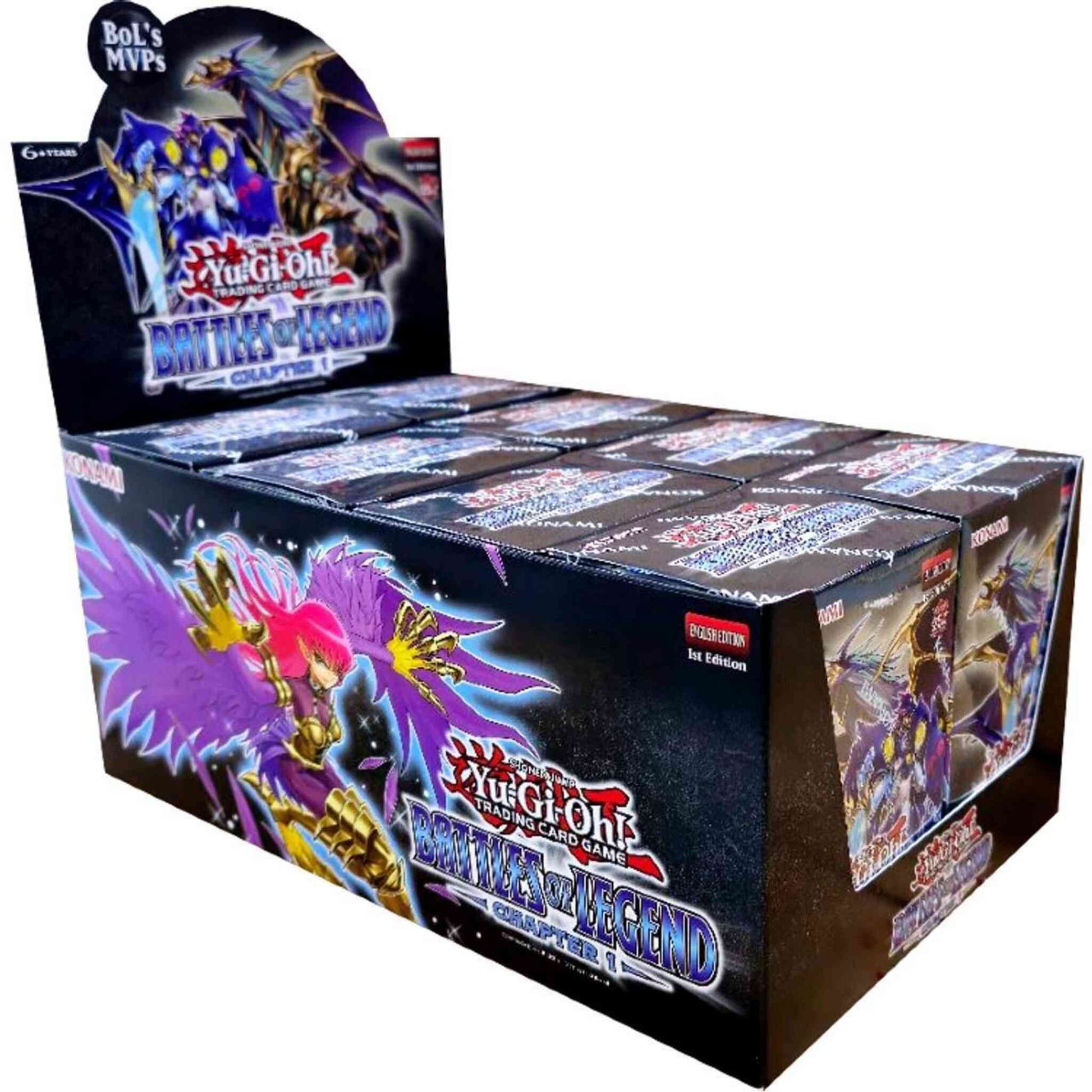 Battles of Legend: Chapter 1 - 1st Edition - Booster Display
