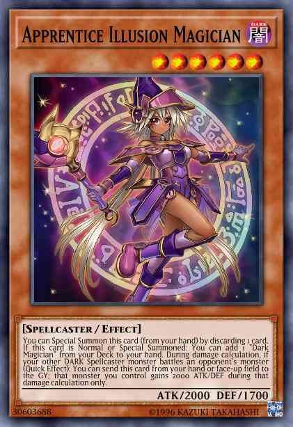 Apprentice Illusion Magician - LEDD-ENA03 - Ultra Rare - 1st Edition