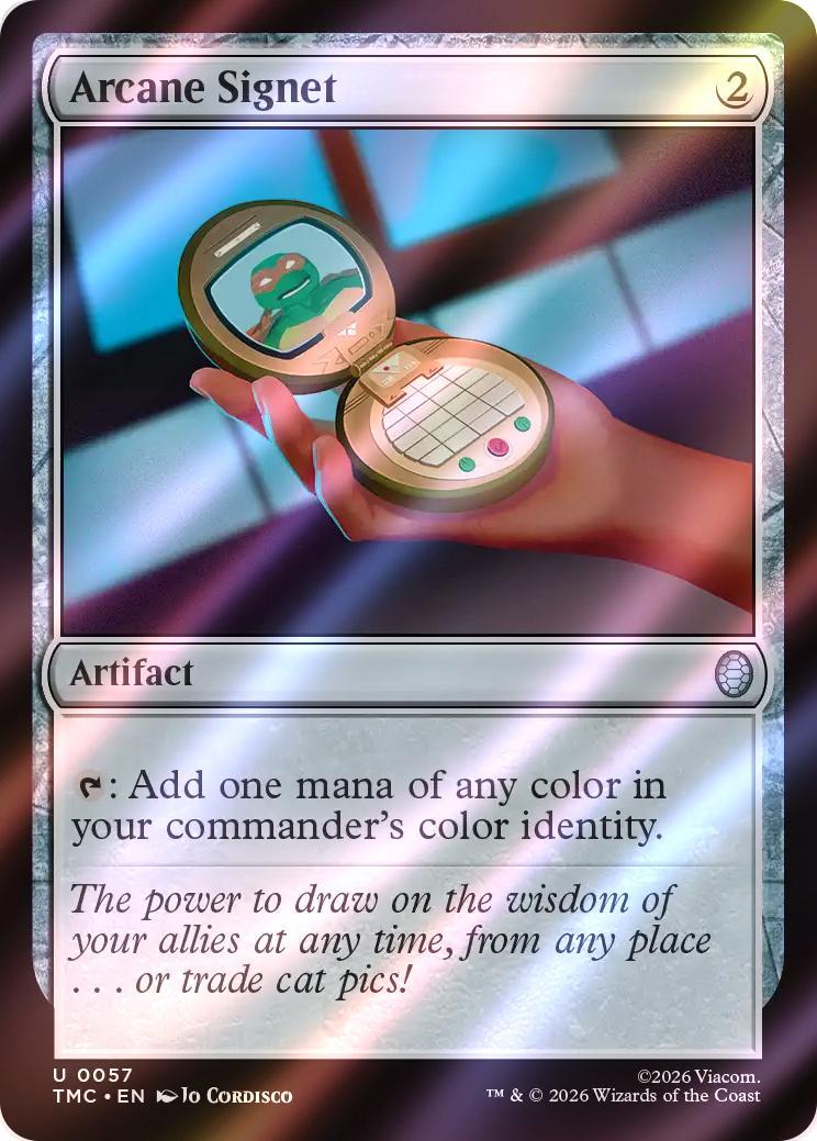 Arcane Signet [57] [Teenage Mutant Ninja Turtles Eternal] [Surge Foil]