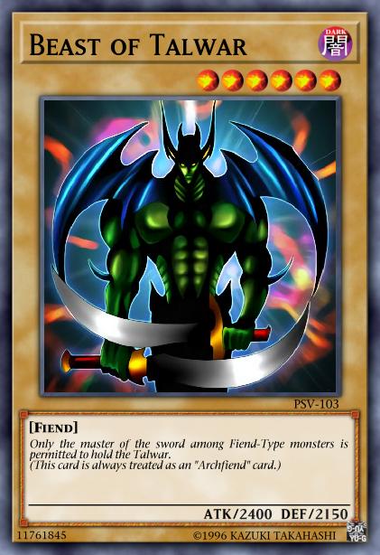 Beast of Talwar - YS15-ENL01 - Common - 1st Edition