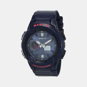 Baby-G Men Quartz Blue Dial Analog-Digital Resin Watch B205