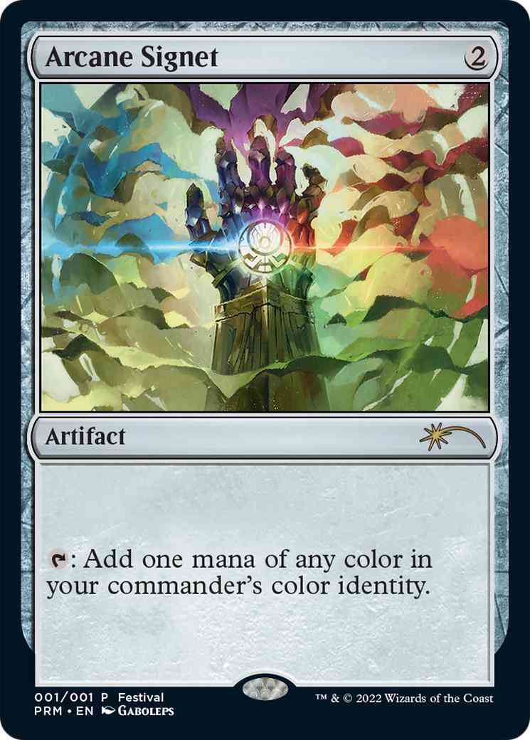 Arcane Signet [1F] [30th Anniversary Misc Promos] [Non-Foil]