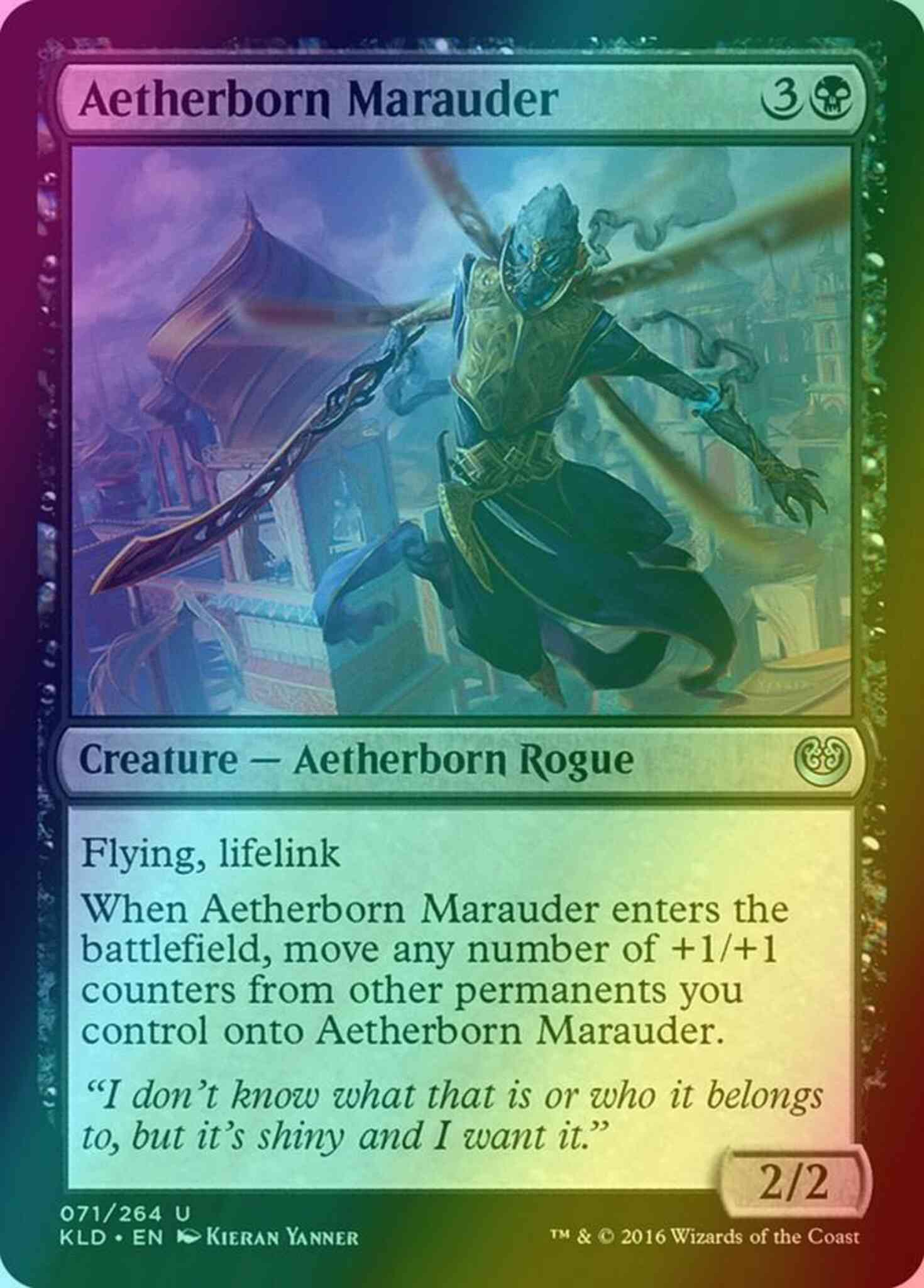 Aetherborn Marauder [71] [Kaladesh] [Foil]