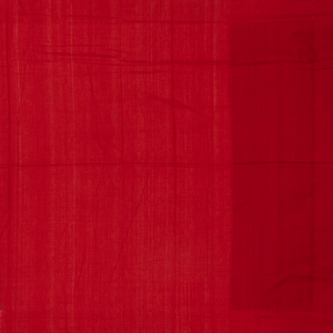 Maroon Handwoven Orissa Cotton Saree With Tie & Dye Stripes