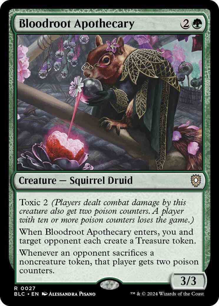 Bloodroot Apothecary [27] [Bloomburrow: Commander] [Non-Foil]