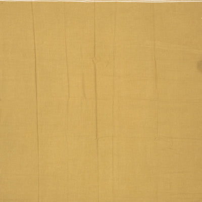 Beige Woven Jaipur Cotton Saree With Printed Floral Motifs