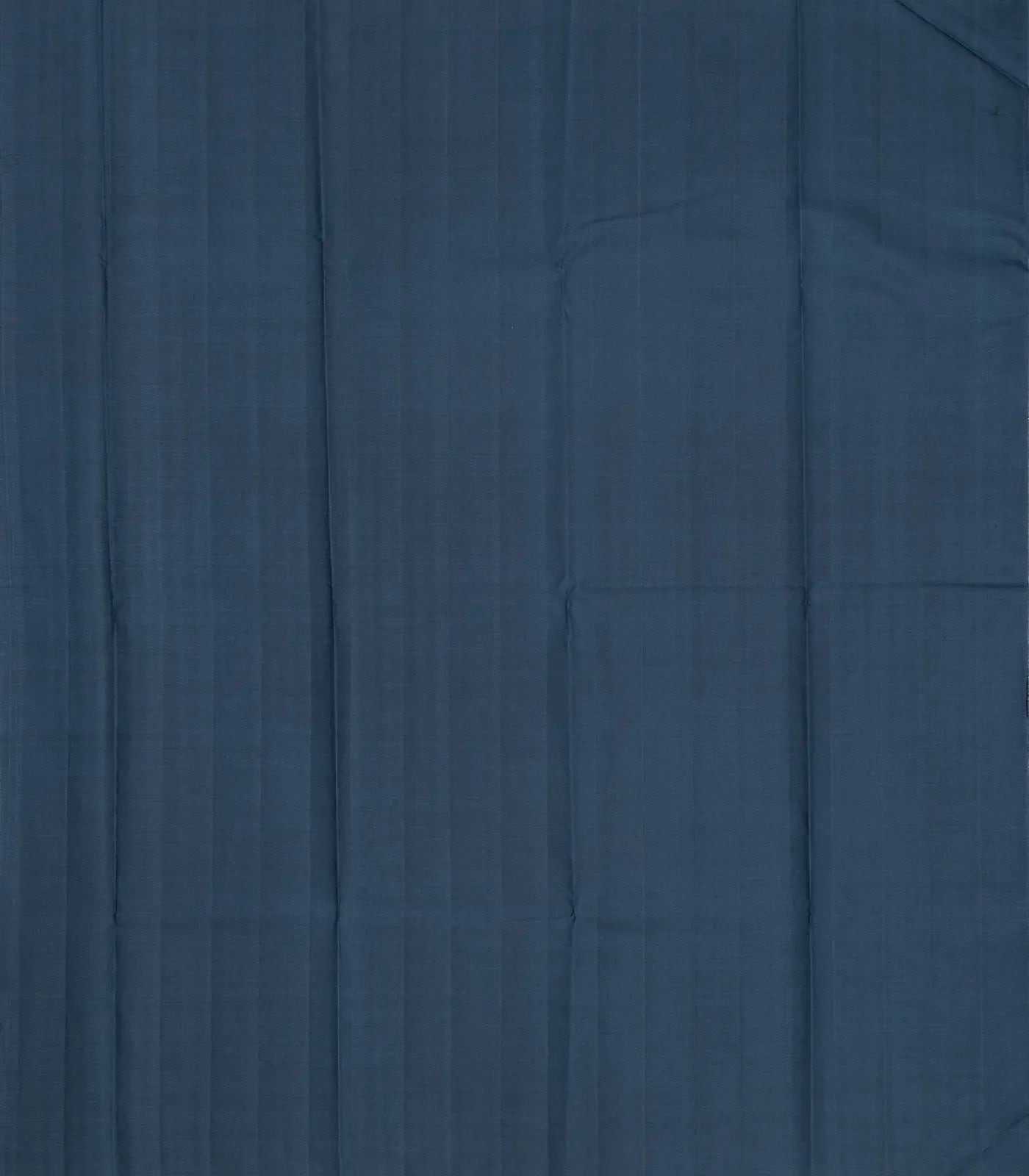 Navy Blue Handloom Kanchipuram Silk Saree With Peacock Buttas