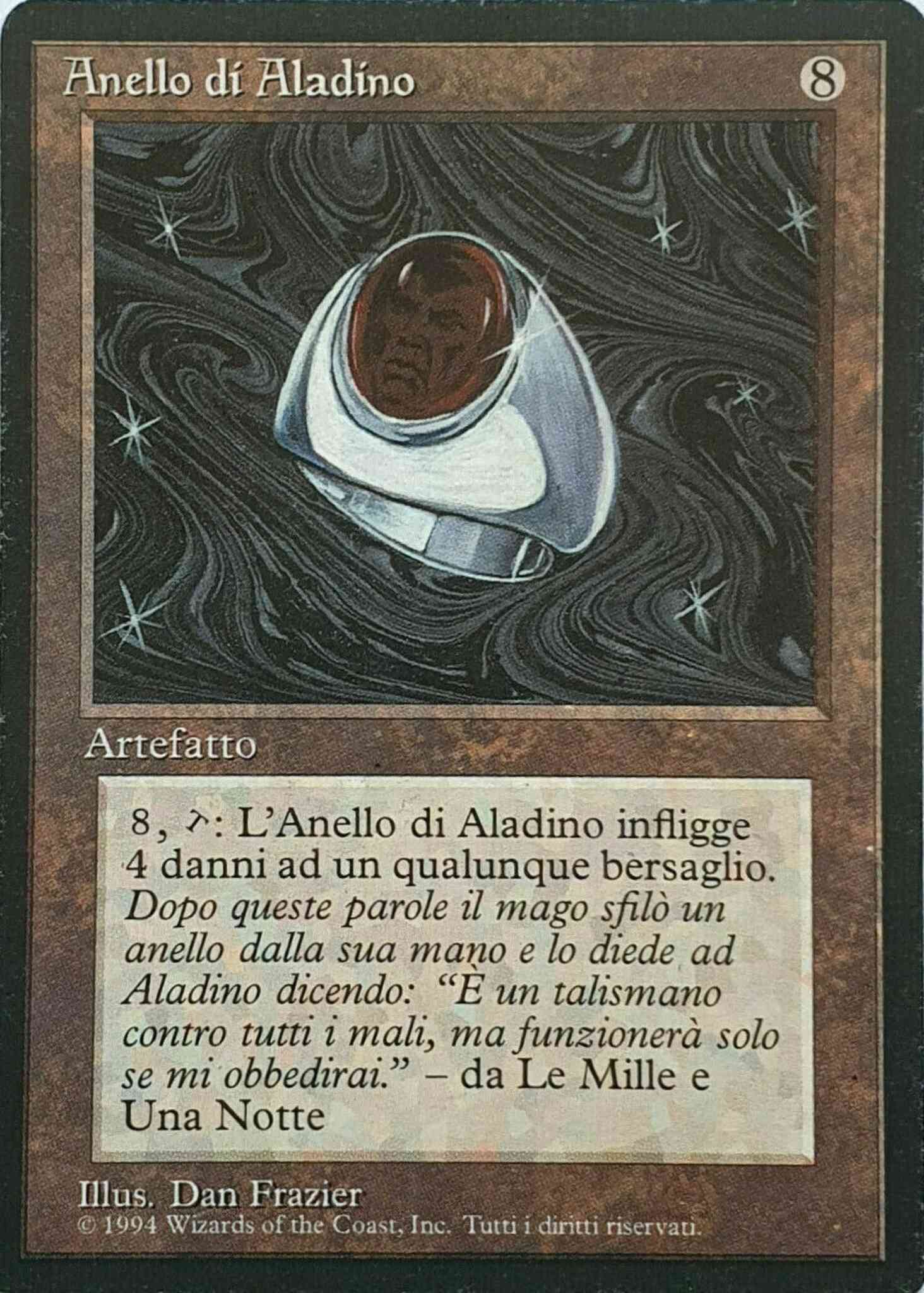 Aladdin's Ring - Italian [232] [Foreign Black Border: Italian] [Non-Foil]