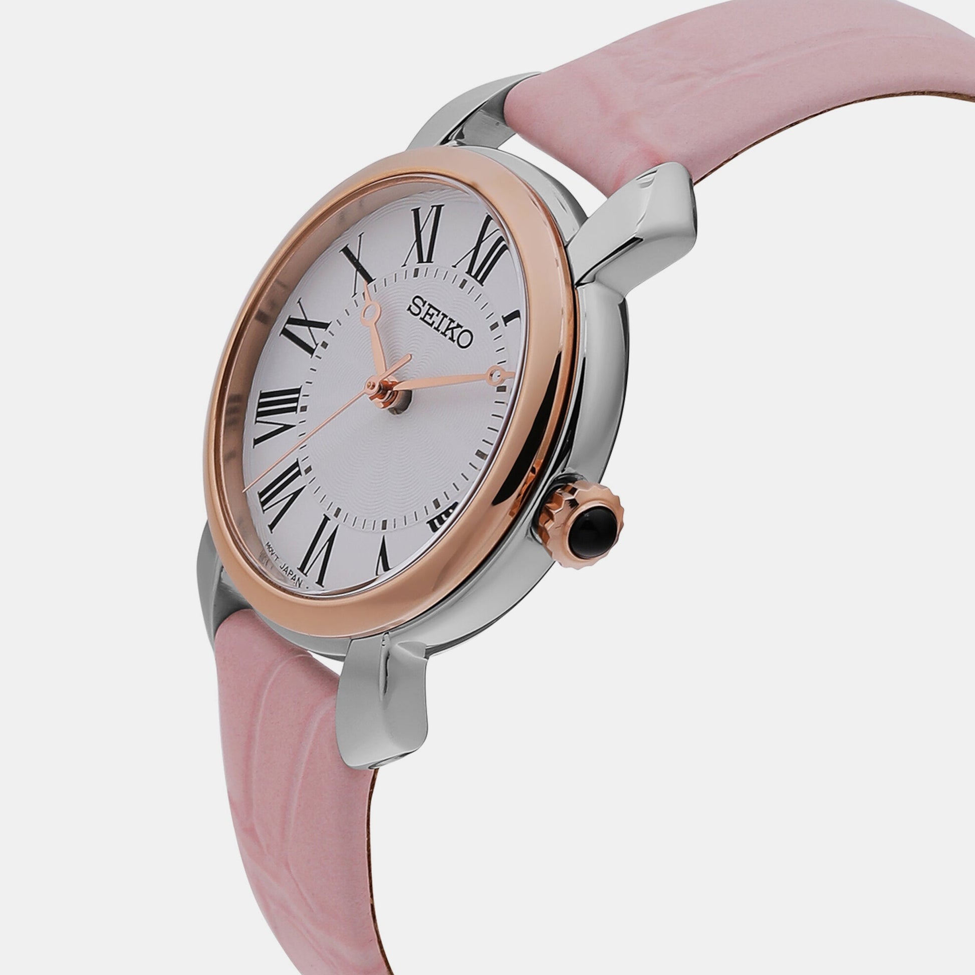 Dress Women Quartz White Dial Analog Leather Watch SUR628P2