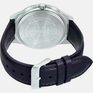 Enticer Men Quartz Black Dial Chronograph Leather Watch A1526