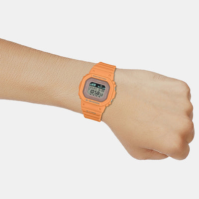 G-Shock Women Women Quartz Red Dial Digital Resin Watch G1398
