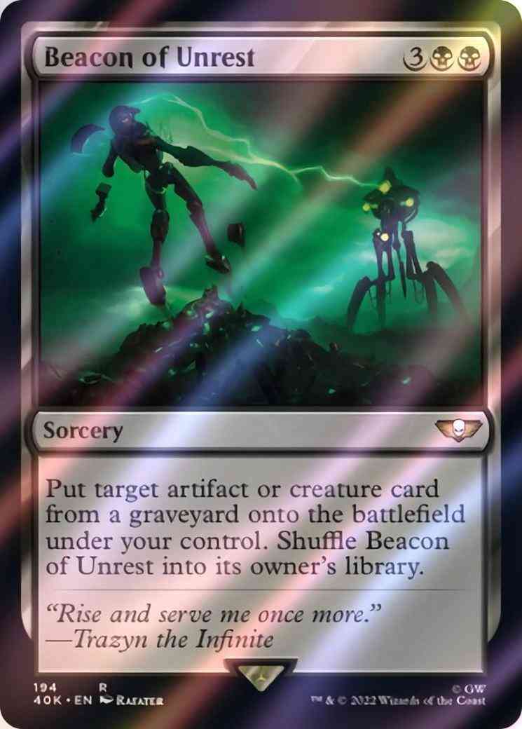 Beacon of Unrest [194] [Universes Beyond: Warhammer 40,000] [Surge Foil]
