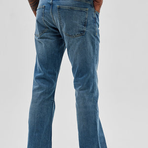 Blue Bootcut Jeans