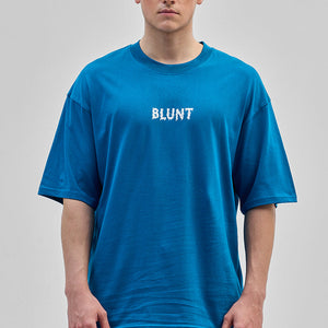 Blunt Blue Oversized T-Shirt