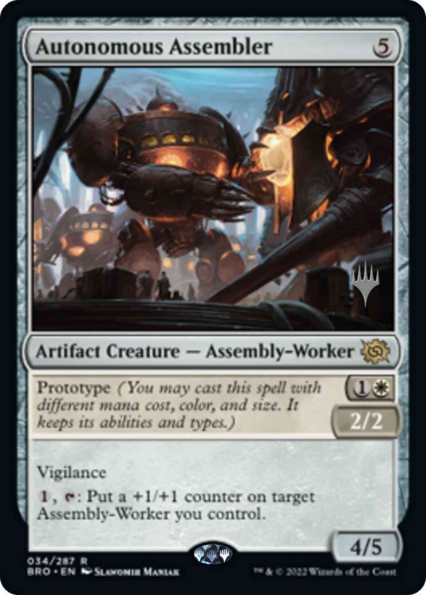 Autonomous Assembler [34p] [Promo Pack] [The Brothers' War: Promos] [Non-Foil]