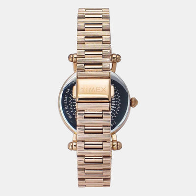 Fria Women Quartz Green Dial Analog Stainless Steel Watch TWEL14303