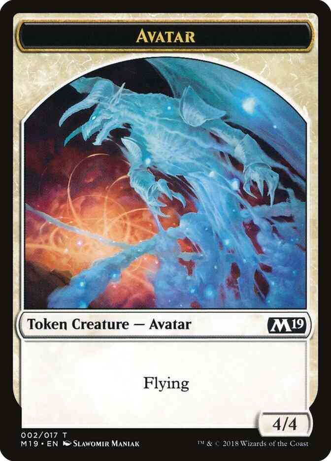Avatar Token [02] [Core Set 2019 Tokens] [Non-Foil]