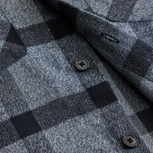 Grey Checks Relaxed Fit Overshirt