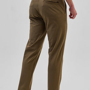 Brown Slim Fit Trousers