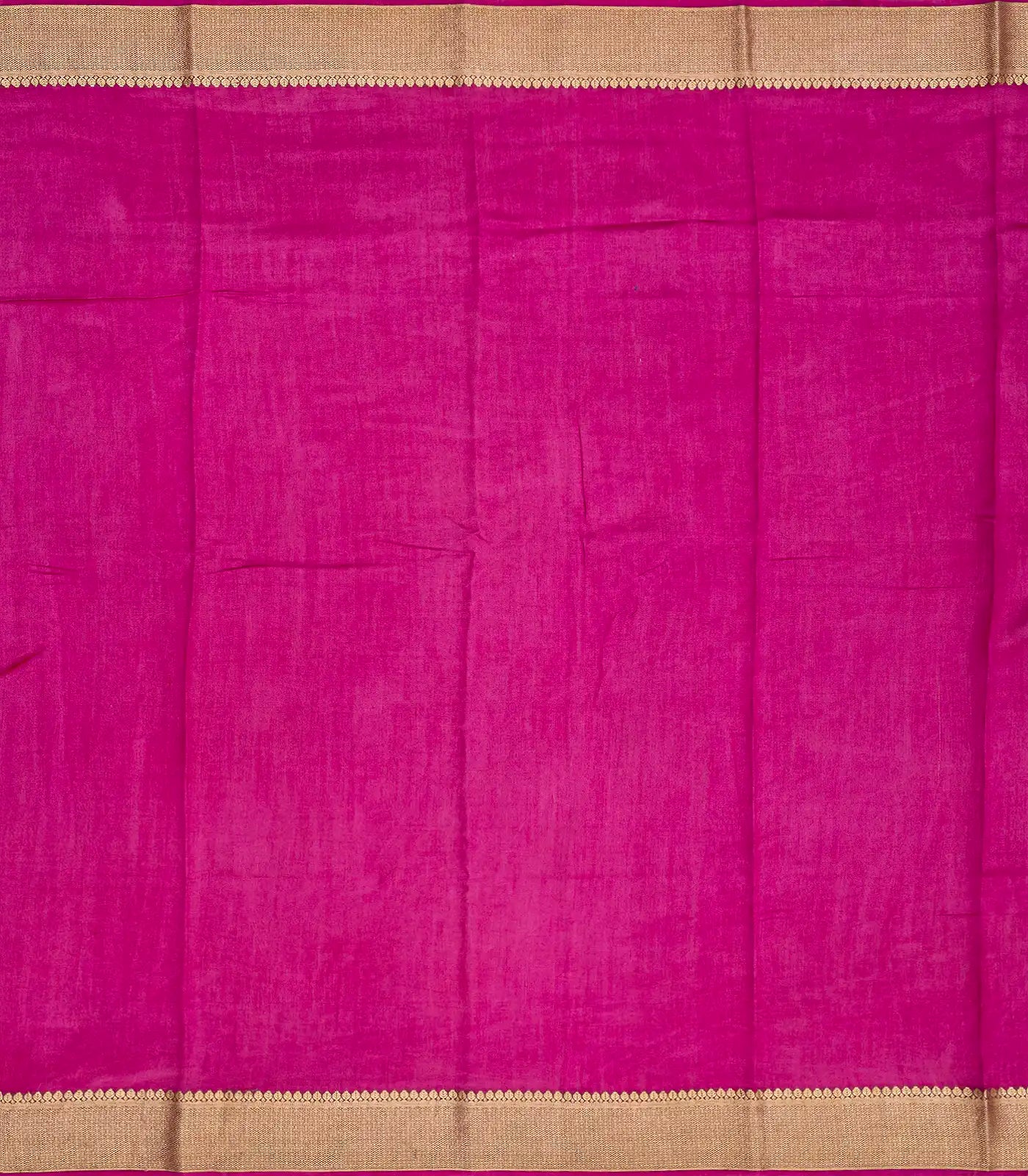 Brown Woven Chiniya Silk Saree Digital Printed With Floral Motifs