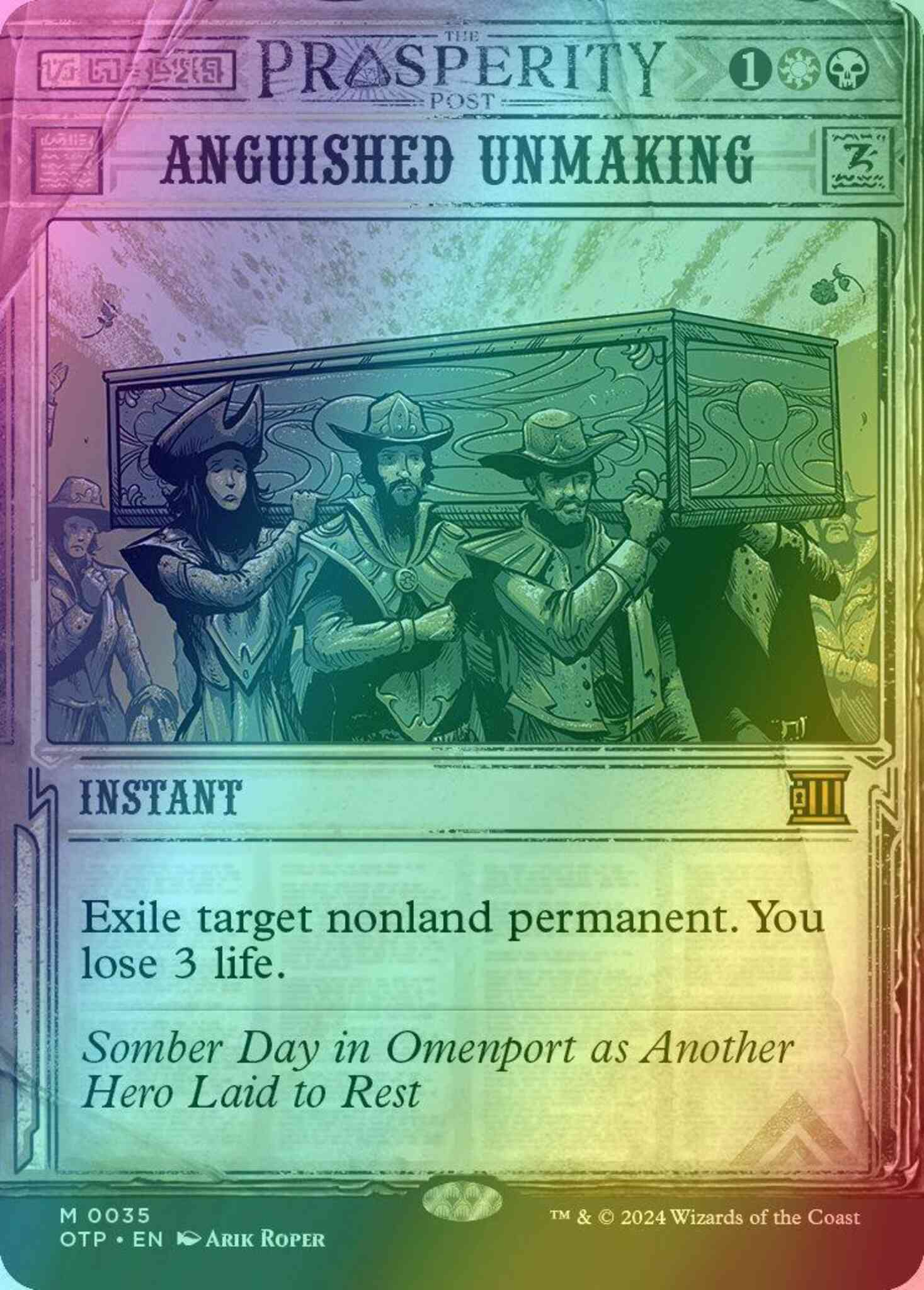 Anguished Unmaking [35] [Breaking News Showcase] [Breaking News] [Foil]