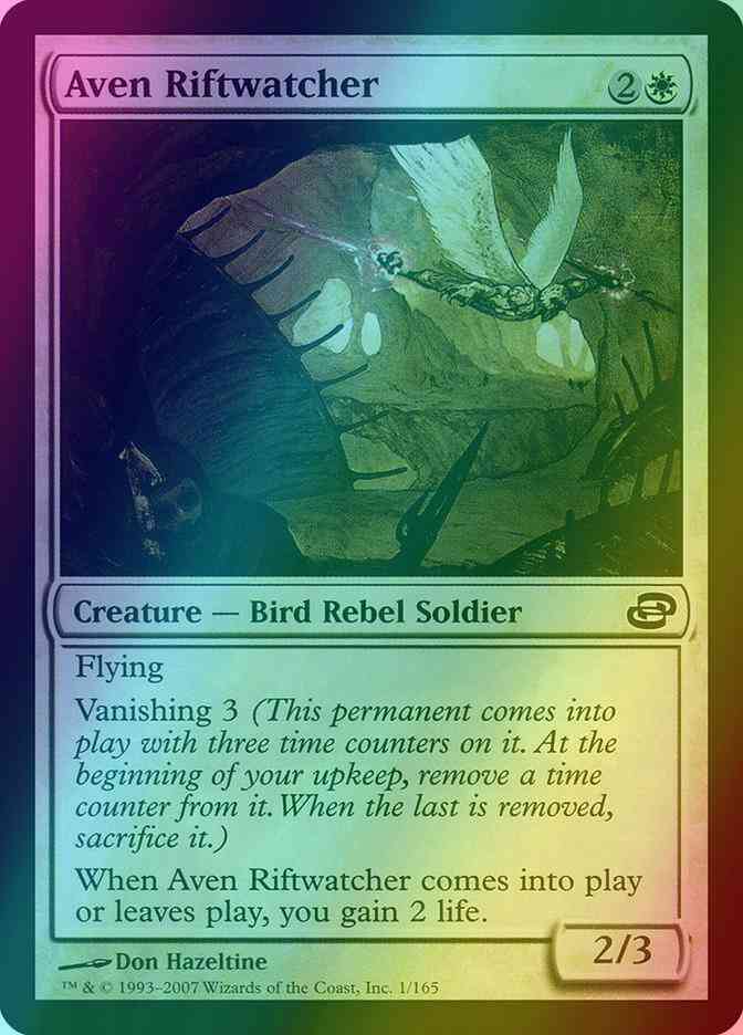 Aven Riftwatcher [1] [Planar Chaos] [Foil]