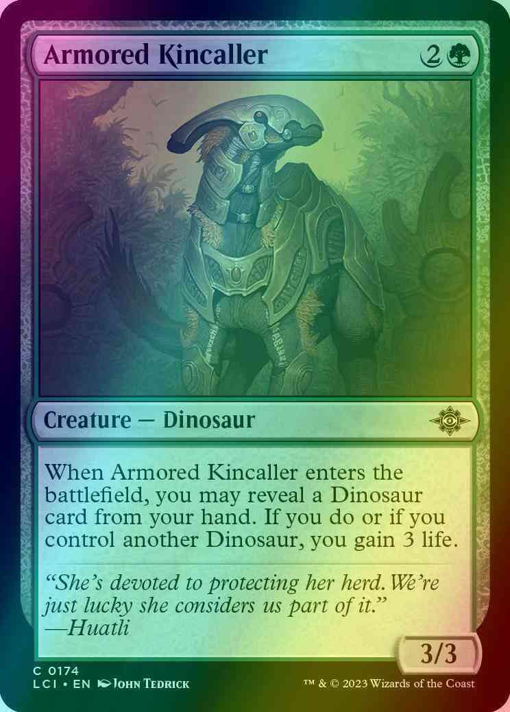 Armored Kincaller [174] [The Lost Caverns of Ixalan] [Foil]