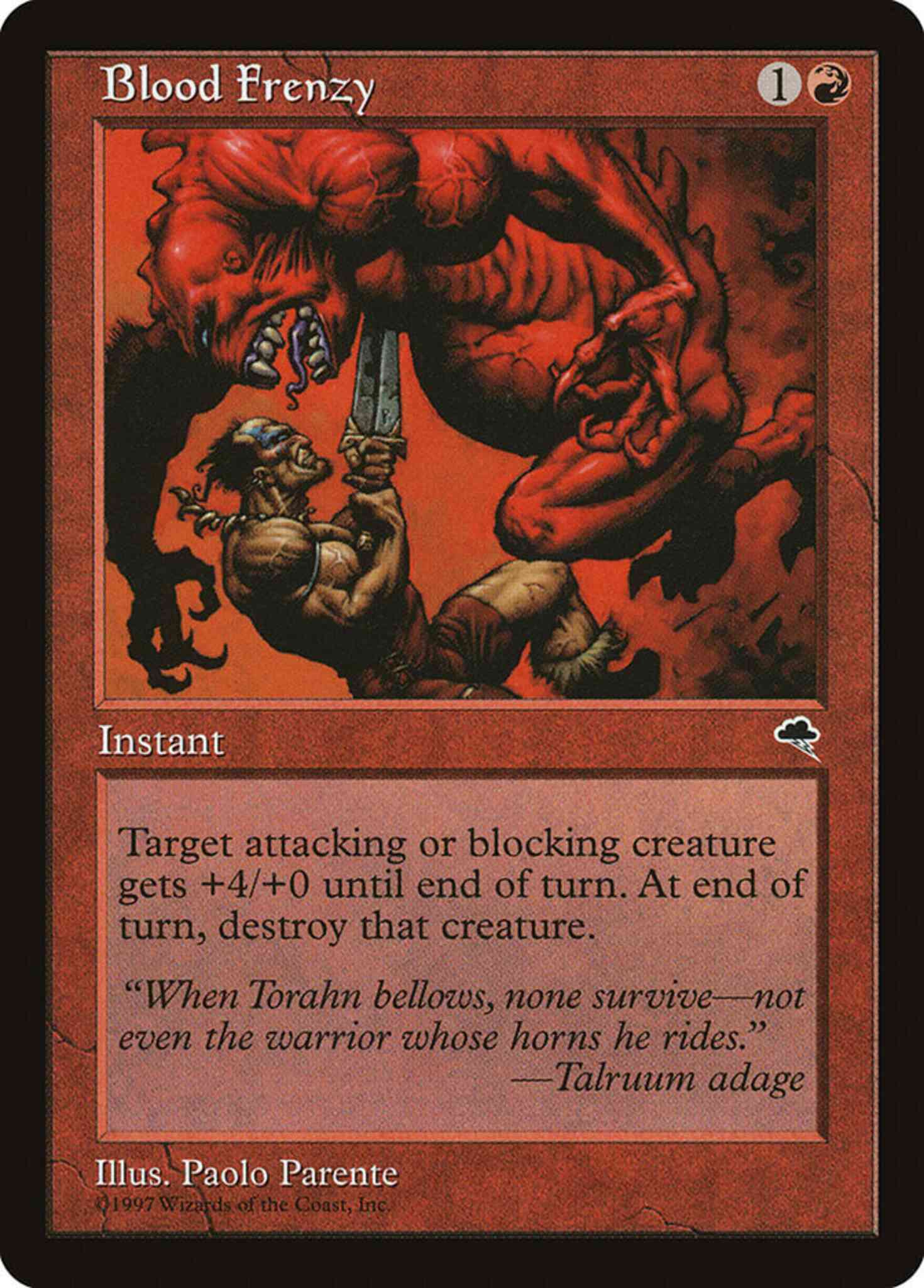 Blood Frenzy [164] [Tempest] [Non-Foil]