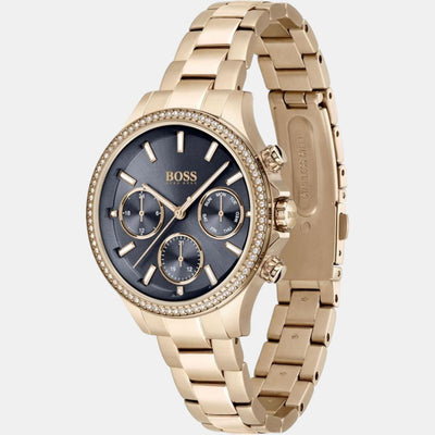 Hera Women Quartz Blue Dial Chronograph Stainless Steel Watch 1502566
