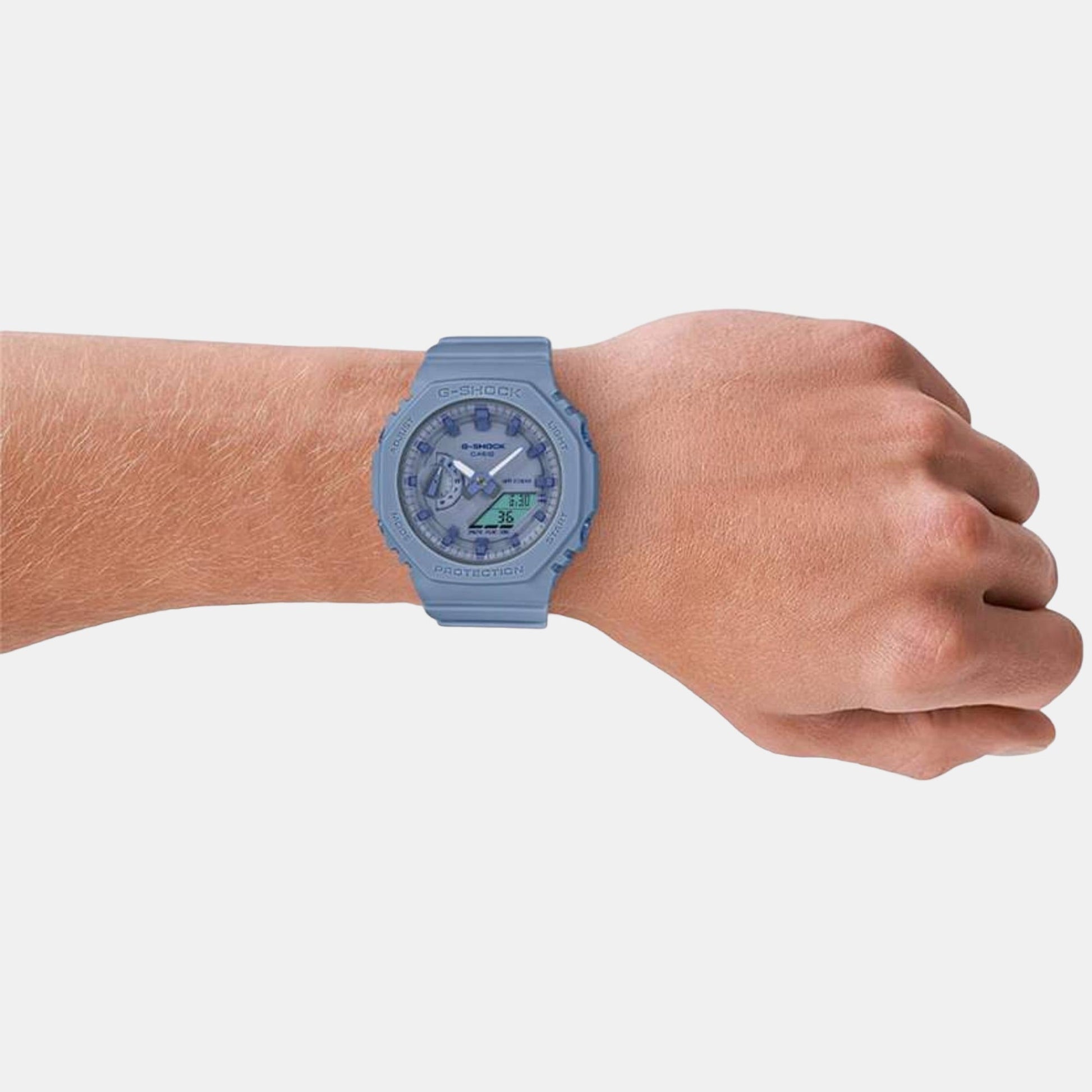 G-Shock Women Women Quartz Blue Dial Analog-Digital Resin Watch G1330