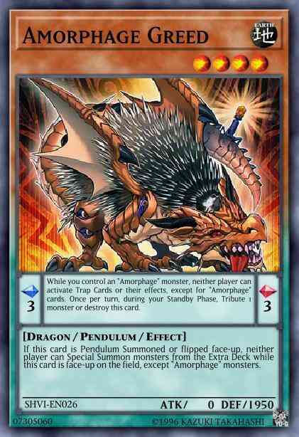 Amorphage Greed - SHVI-EN026 - Rare - Unlimited